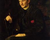 Portrait of James Wright - 托马斯·伊肯斯